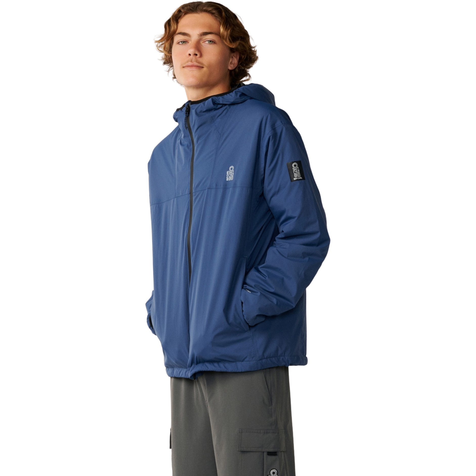 2026 Rip Curl Mens S-Series Packable Puffer Jacket 02OMJA - Light Navy